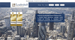 Desktop Screenshot of leadenhallcp.com